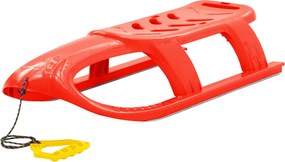 vidaXL Sanie pentru copii, roșu, 102,5x40x23 cm, polipropilenă