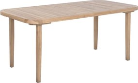 Masă dining pentru exterior din lemn de tec 180 cm finisaj natural, „Malindi”