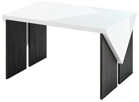 Masă de cafea Tarni (alb lucios + Gri închis). 1055247