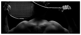 Tablou - Jucătorul de tenis (120x50 cm)