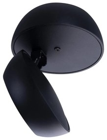 Spot LED aplicat directionabil de tavan/plafon OJOS 1 negru
