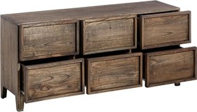 Comoda TV design vintage Sabine, natur SX-121403