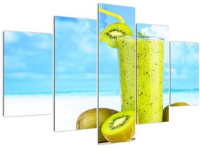 Tablou - smoothie kiwi (150x105 cm)