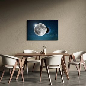 Tablou - Pământul în eclipsa de lună (90x60 cm)