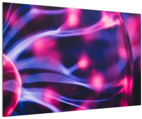 Tablou abstract mov (90x60 cm)