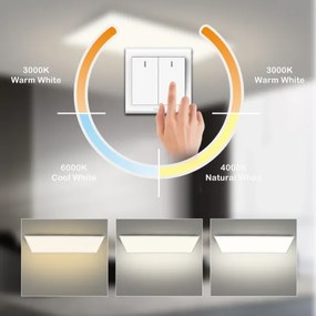 Brilagi - Plafonieră LED SLIMFRAME, 80 W, 230 V, 120 x 60 cm, 3000/4000/6000 K, albă