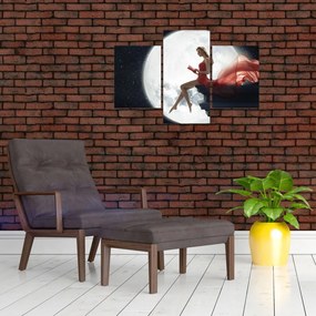Tablou - Femeia sub clar de lună (90x60 cm)