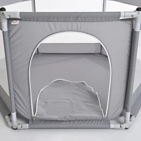 Țarc de joacă 120 cm gri