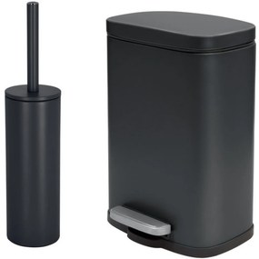 Spirella perie pentru WC Akira, negru mat
