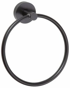 SAPHO XB402 X-Round Black suport pentru prosoaperotund, negru