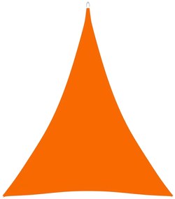 Parasolar, portocaliu, 5x7x7 m, tesatura oxford, triunghiular Portocaliu, 5 x 7 x 7 m