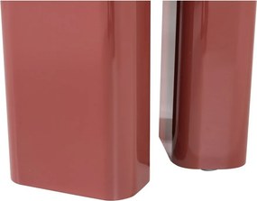 Măsuță auxiliară rotundă cu aspect lucios ø 40 cm Orivo – WOOOD