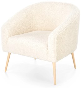 Fotoliu relax Goldie 2 (Crem + Natural). 1039476
