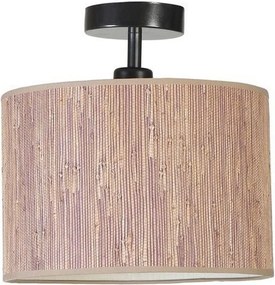 Lustra 846STL5112,maro/negru, lemn/metal, 30x30 cm