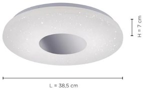 Plafonieră LED cu senzor LAVINIA LED/18W/230V IP44 Leuchten Direkt 14422-17