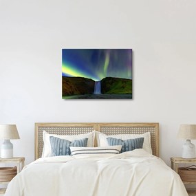 Tablou - Aurora Boreală în Islanda (70x50 cm)