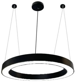 Lustră LED pe cablu LED/50W/230V 4000K d. 100 cm negru