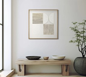 Mauro Ferretti Pictura Abstract Pe Panza, Cu Rama,  Cm 60X3X58 | Aosom Romania