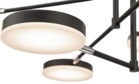 Lustra LED design tehnic Fad negru MYMOD070PL-L48B3K