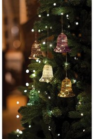 Decorațiune luminoasă burgundy ø 9 cm Luna – Sirius