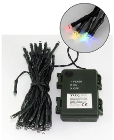 Instalație LED de Crăciun de exterior 10,8m 100xLED/2 funcții 10,8m IP44 multicolor