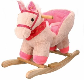 Rocking Horse-Unicorn Adam Toys cu sunet - roz