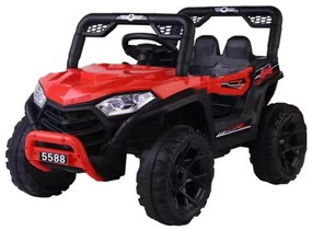 Masinuta Electrica cu acumulator pentru copii NOVOKIDS™ Buggy Mini UTV, Cu faruri luminoase, Telecomanda, 3-7 ani , max 30 kg, 3 Viteze, Lungime 110