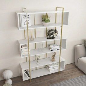 Biblioteca Bruti White and Gold