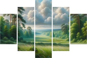 Tablou - Peisaj verde (150x105 cm)