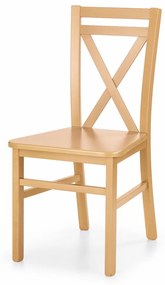 Scaun lemn + MDF Dariusz2 miere - H 90 cm