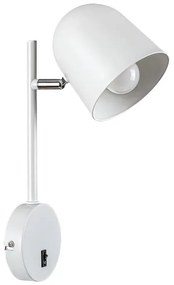 Aplică EGON 1xE14/40W/230V albă Rabalux 5243