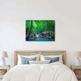 Tablou - Cascada Erawan, Kanchanaburi, Thailanda (70x50 cm)