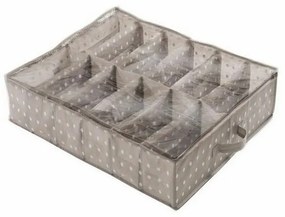 Organizator pantofi pentru 12 perechi 76 x 60 x 15 cm, maro