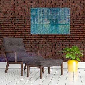 Tablou - Claude Monet, Palazzo da Mula, Venice, reproducere (90x60 cm)