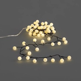 Ghirlandă luminoasă de Crăciun verde cu 70 LED-uri albe 3,5 m IP20 - Dasher