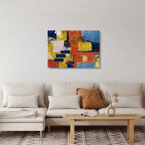 Tablou pe sticlă - Abstract (70x50 cm)