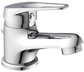 Eisl NI075SCR - Baterie pentru lavoar SPEED, alb/crom lucios