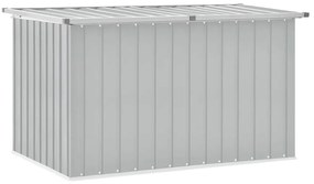 vidaXL Ladă de depozitare pentru grădină, gri, 149x99x93 cm