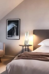 Lampa de masa design Art Deco unicat realizat manual Diamond