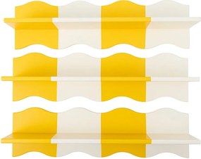 Raft de copii galben/alb 80 cm Bubbi – Bloomingville Mini