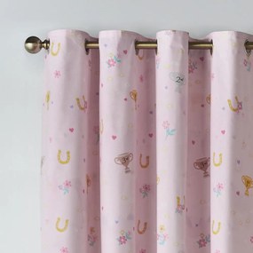 Draperii pentru copii crem 2 buc. 168x183 cm Happy Horses – Catherine Lansfield