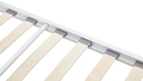 Pat metalic Panama Alb – 90 x 200 cm
