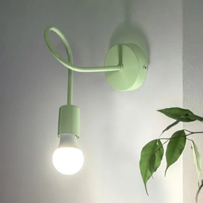Lampă de perete flexibilă OXFORD 1xE27/15W/230V verde