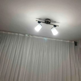 Lustra coloare crom-alb, homs ro,40016