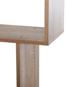 HomCom biblioteca moderna, 8 rafturi 70x24x178 cm, maro | AOSOM RO