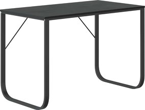 vidaXL Birou de computer, alb, 110x60x73 cm, lemn prelucrat