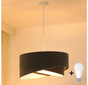 Lustră LED pe cablu Brilagi LYRA 1xE27/15W/230V gri/alb
