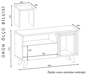 Masă TV Novella Walnut