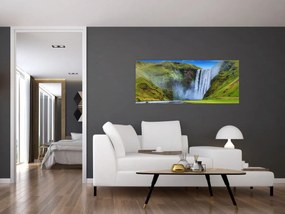 Tablou - Cascada Seljalandsfoss (120x50 cm)