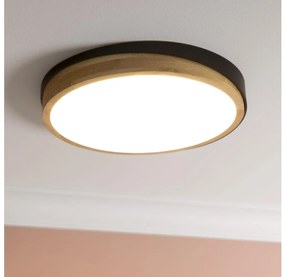 Plafonieră LED dimabilă Brilliant BAARLO LED/24W/230V d. 35 cm negru